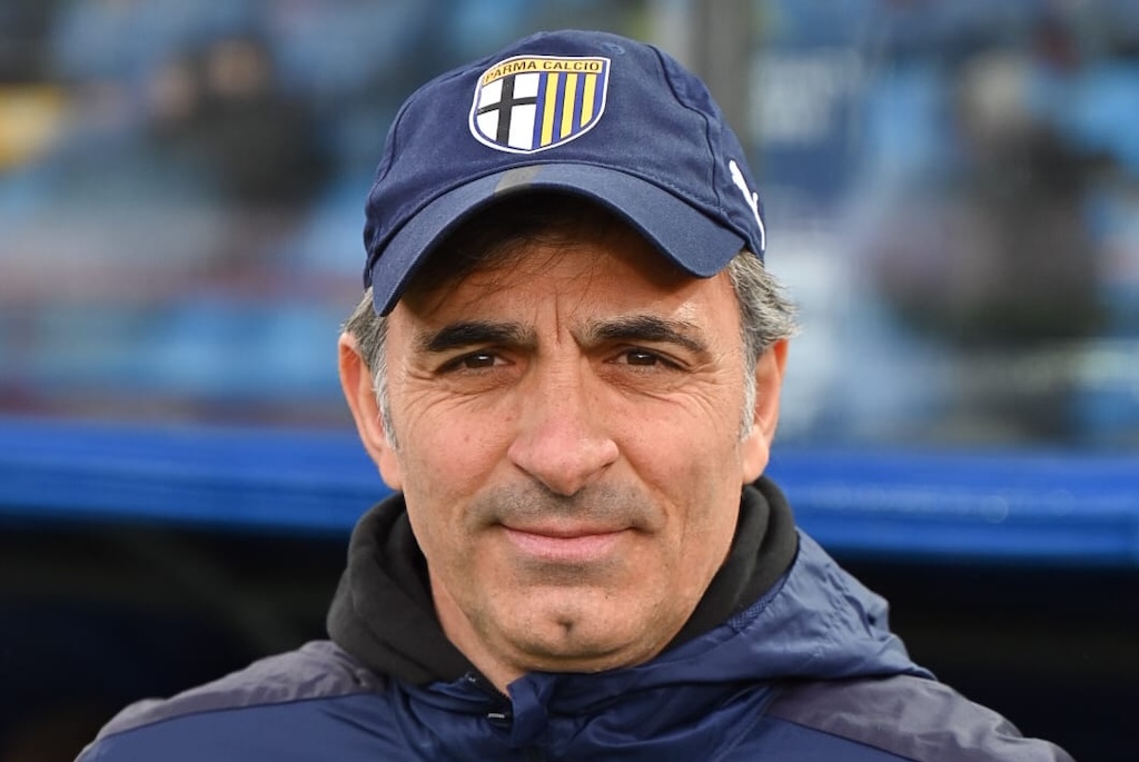 Fabio Pecchia in Como Parma 26a giornata Serie B 2023 2024