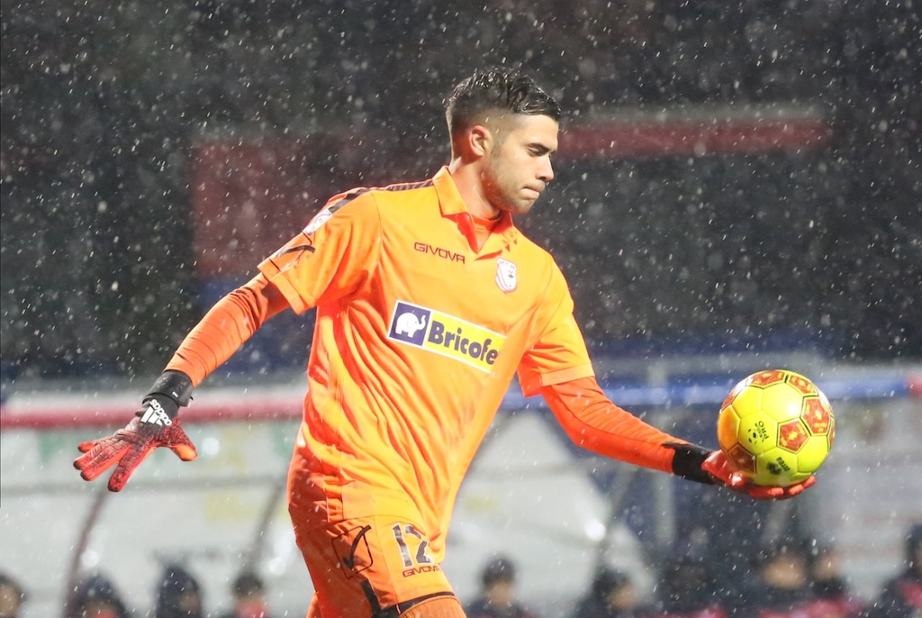 Matteo Rossi e il nuovo portiere del Borgo San Donnino