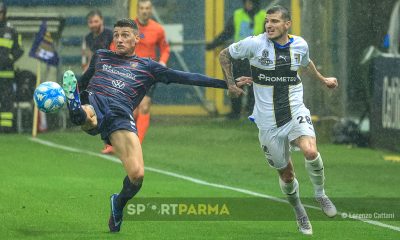 Parma Cosenza 1 1 27a giornata Serie B 2023 2024 Michele Camporese e Valentin Mihaila