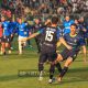 Parma Pisa 3 2 25a giornata Serie B 2023 2024 Botond Balogh e i componenti della panchina corrono verso Enrico Delprato