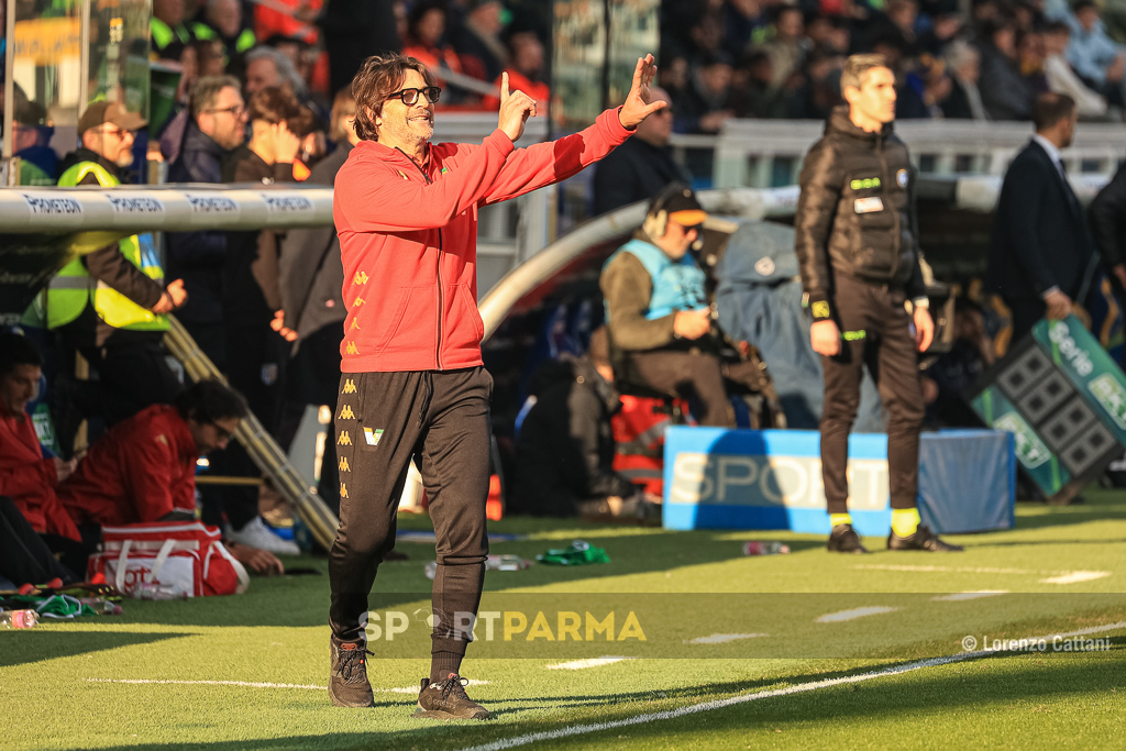 Parma Venezia 2 1 23a giornata Serie B 2023 2024 mister Paolo Vanoli