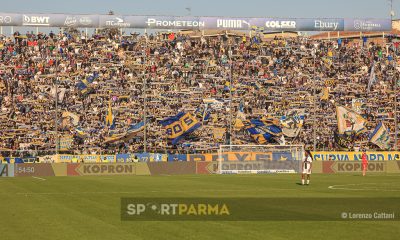 Parma Venezia 2 1 23a giornata Serie B 2023 2024 sciarpata curva Nord