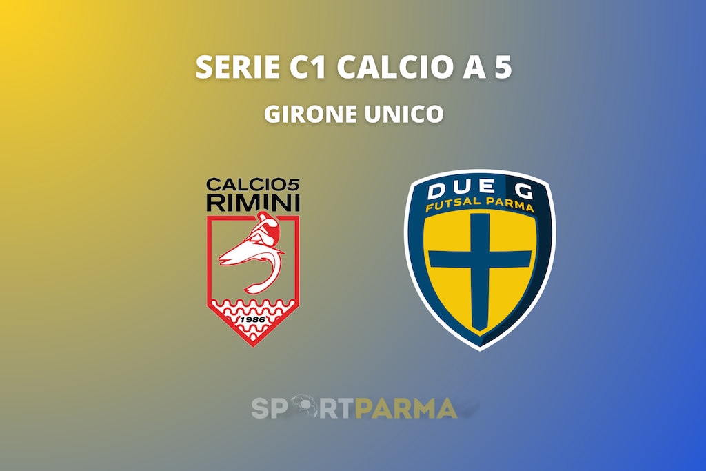 Serie C1 calcio a 5 C5 Rimini vs Due G Futsal Parma