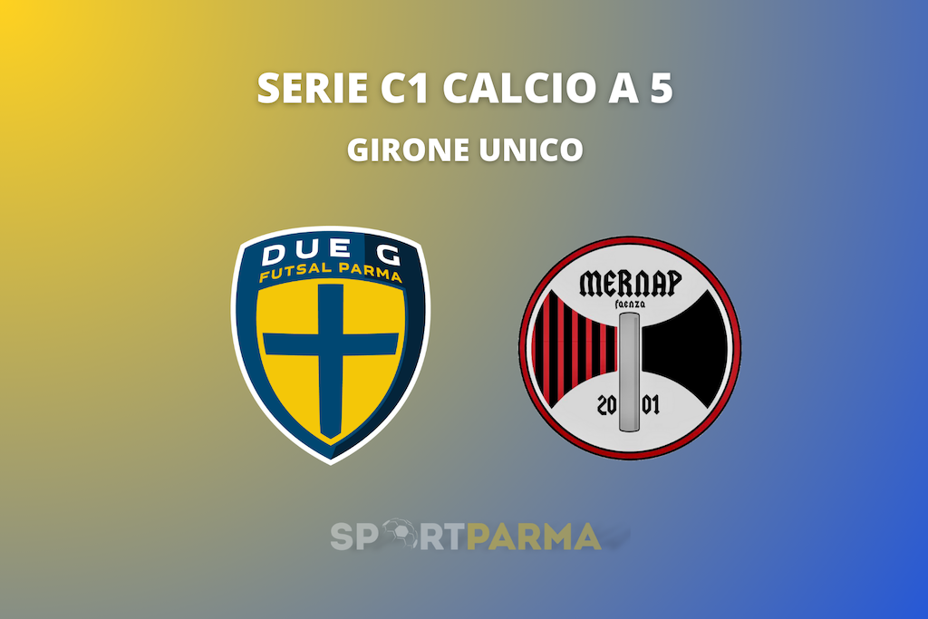 Serie C1 calcio a 5 Due G Futsal Parma vs Mernap Faenza