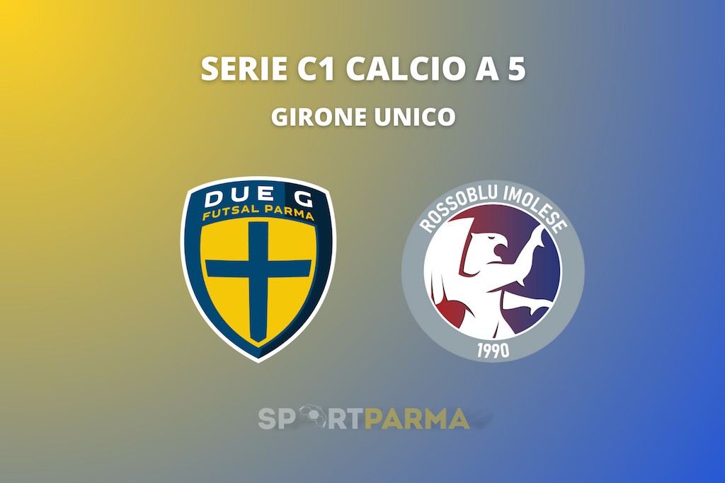 Serie C1 calcio a 5 Due G Futsal Parma vs Rossoblu Imolese