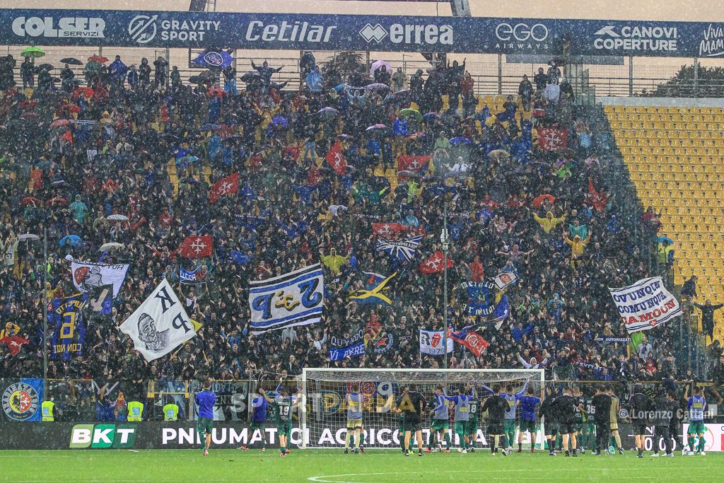 Tifosi ospiti in Parma Pisa Serie B s.s. 2021 2022