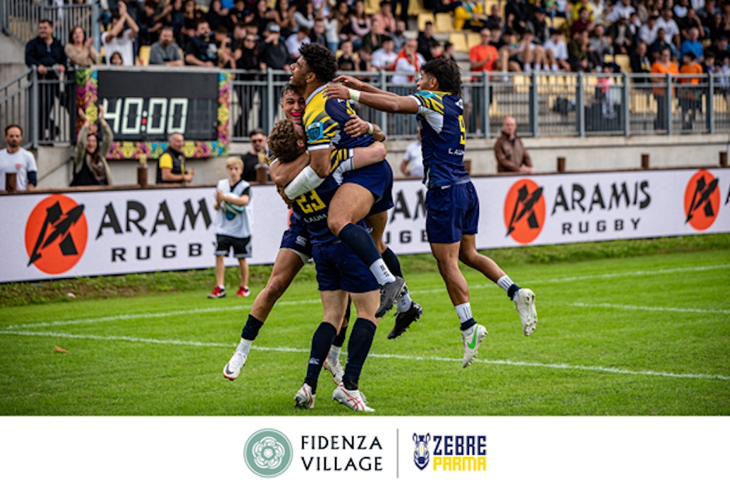 Zebre Parma e lofficial partner Fidenza Village