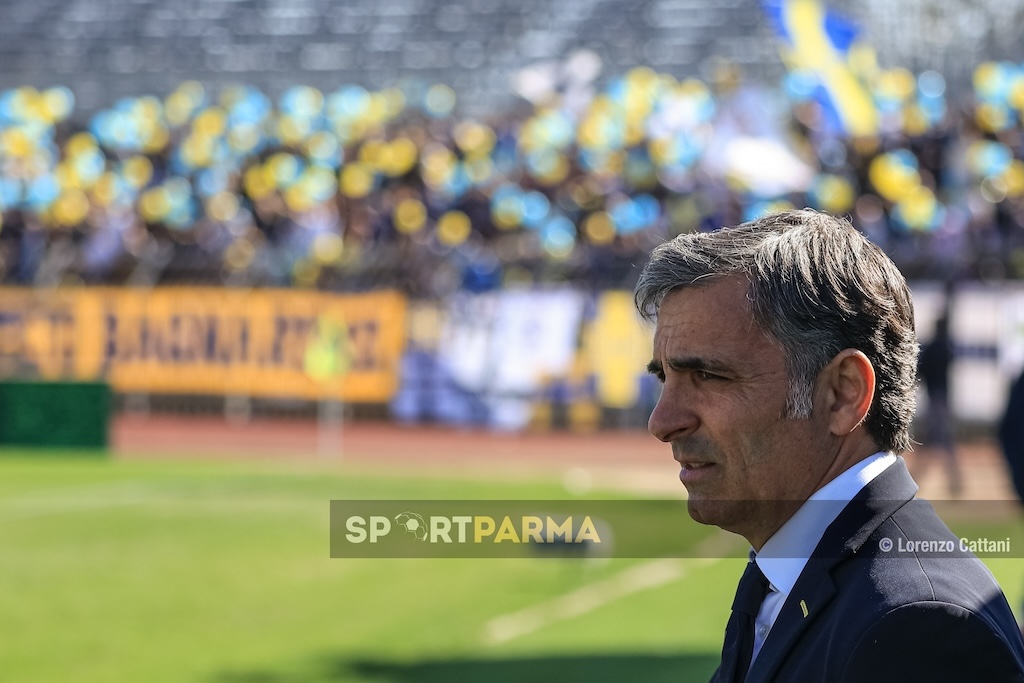 Feralpisalo Parma 30a giornata Serie B 2023 2024 mister Fabio Pecchia