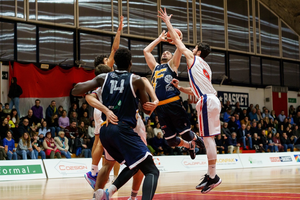 Oderzo Basket vs Foppiani Fulgor Fidenza 55 73