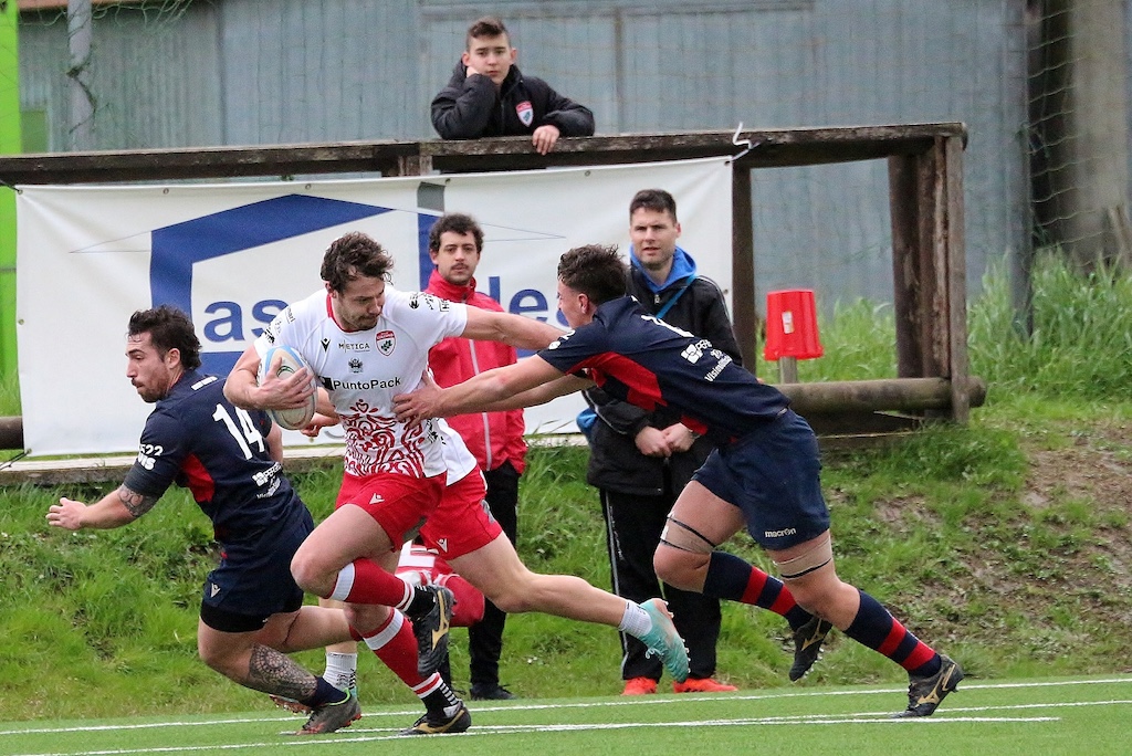 Serie B rugby: i Barbari del Po spazzano via Gubbio. 10° successo di fila 1 PuntoPack Barbari del Po – Rugby Gubbio 78 15