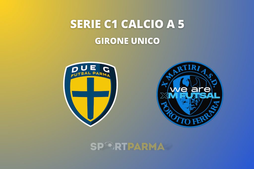 Serie C1 calcio a 5 Due G Futsal Parma vs X Martiri