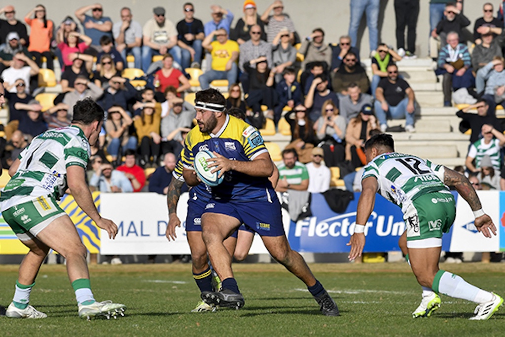 Zebre Benetton Rugby Juan Pitinari in azione al Lanfranchi Amarcord Fotovideo