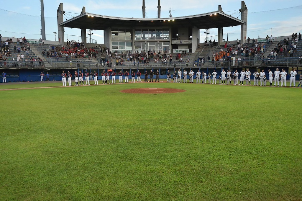 il Parma Baseball sul diamante dello stadio Cavalli