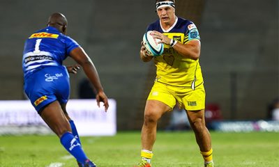 Matteo Nocera in azione contro i DHL Stormers in Stormers vs Zebre Inpho
