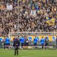 Parma Catanzaro 0 2 31a giornata Serie B 2023 2024 squadra sotto la Curva Nord a fine partita