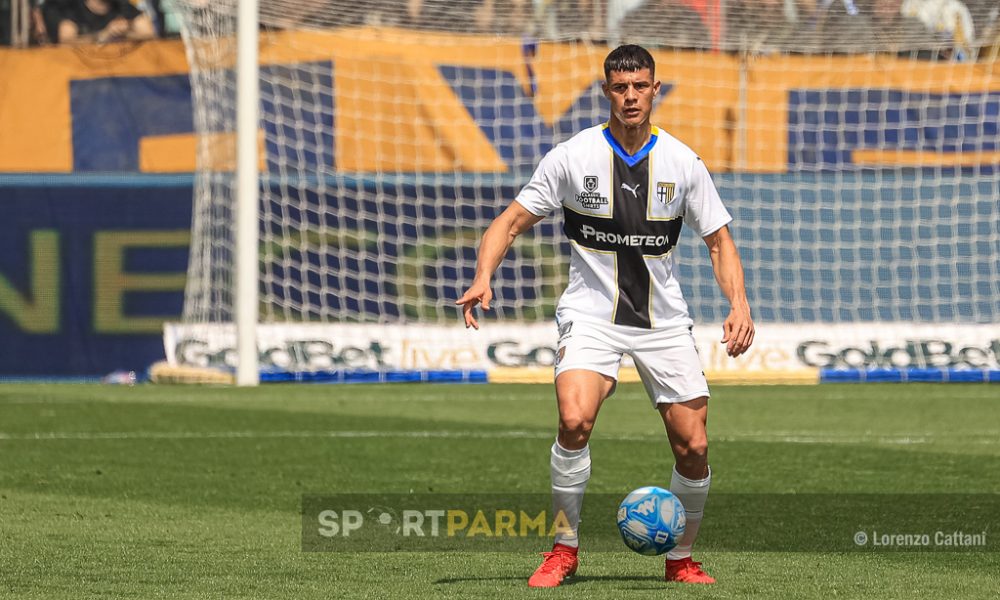 Parma Lecco 4 0 35a giornata Serie B 2023 2024 Yordan Osorio col pallone tra i piedi