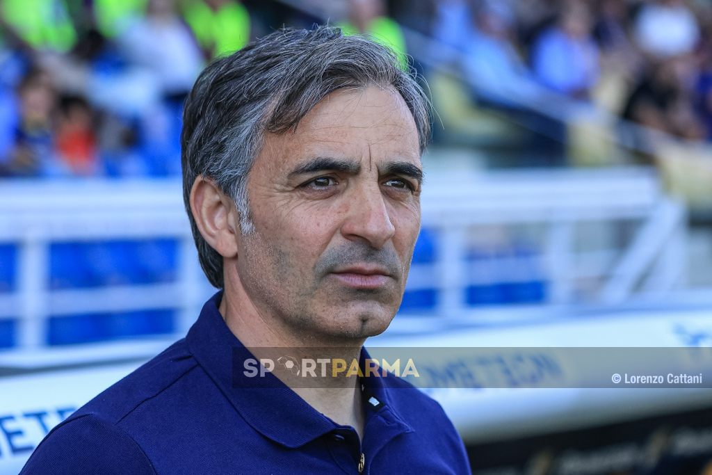 Parma Spezia 2 0 33a giornata Serie B 2023 2024 mister Fabio Pecchia