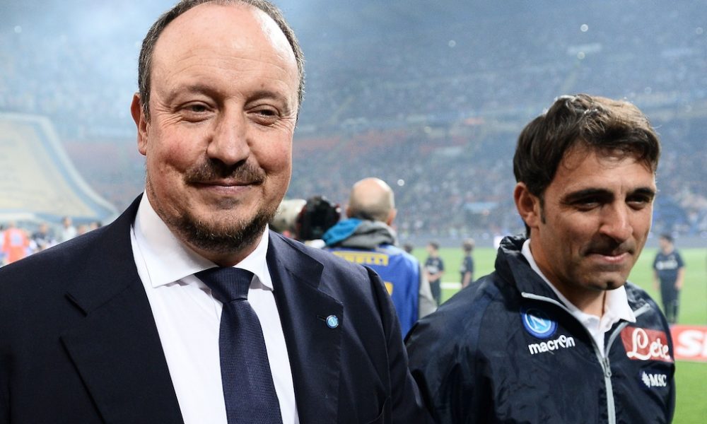 Rafa Benitez e Fabio Pecchia insieme alla guida del Napoli dal 2013 al 2015