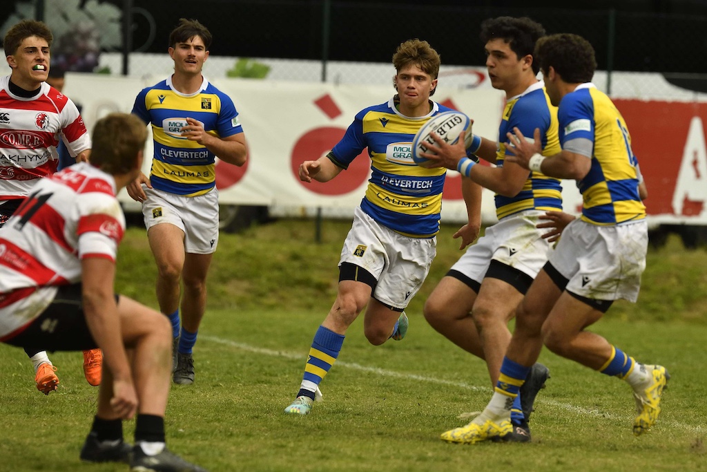 Rugby Parma vs Monferrato 26 17 Serie A rugby 2023 2024 foto Basi