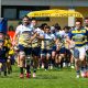 Serie A rugby 2023 2024 ingresso in campo di Rugby Noceto vs Rugby Parma 18 16