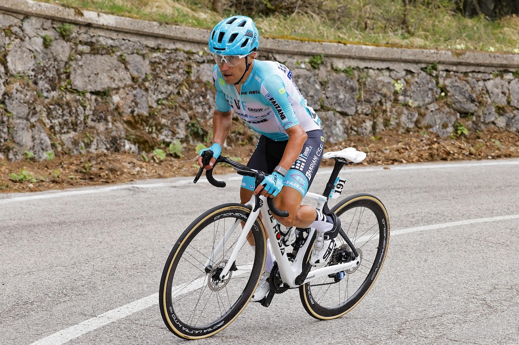 VF Group Bardiani CSF Faizane Domenico Pozzovivo conquista il decimo posto nella terza tappa al Giro dAbruzzo