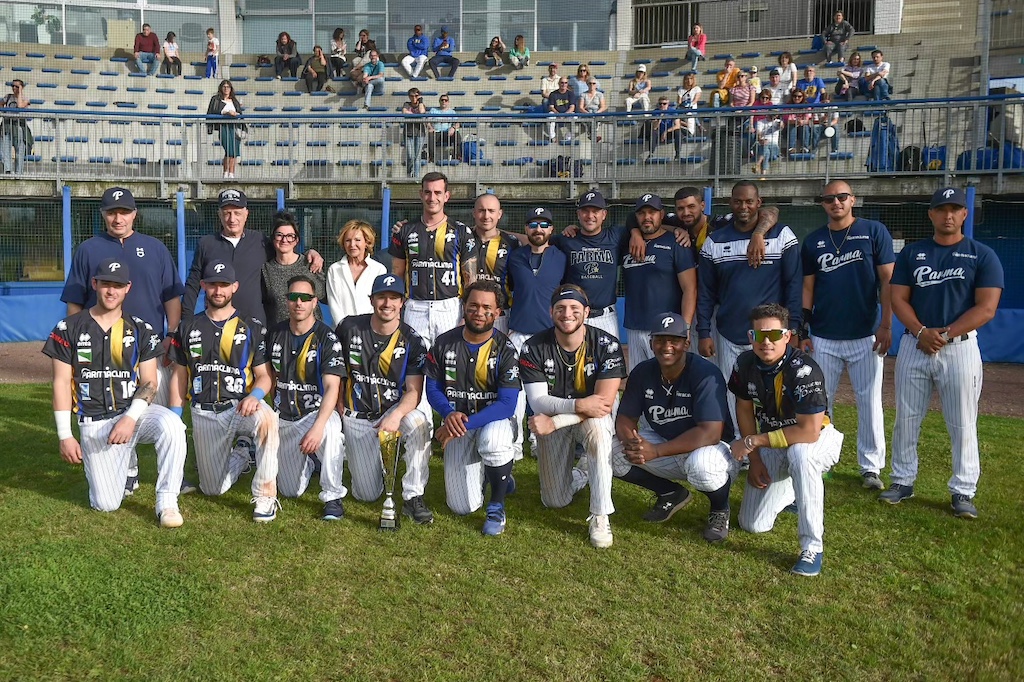 il Parma Clima nel memorial Corrado Marvasi foto Parma Baseball