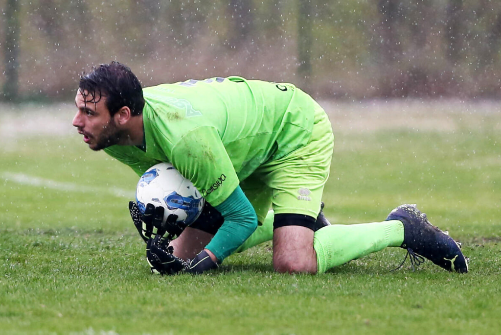 Jean Marie Borges portiere Agazzanese Foto Steve Galli per SportPiacenza