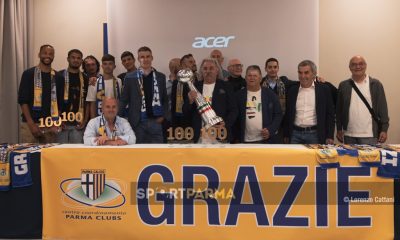 Le premiazioni del CCPC ai centenari del Parma Calcio 7.5.2024 1576