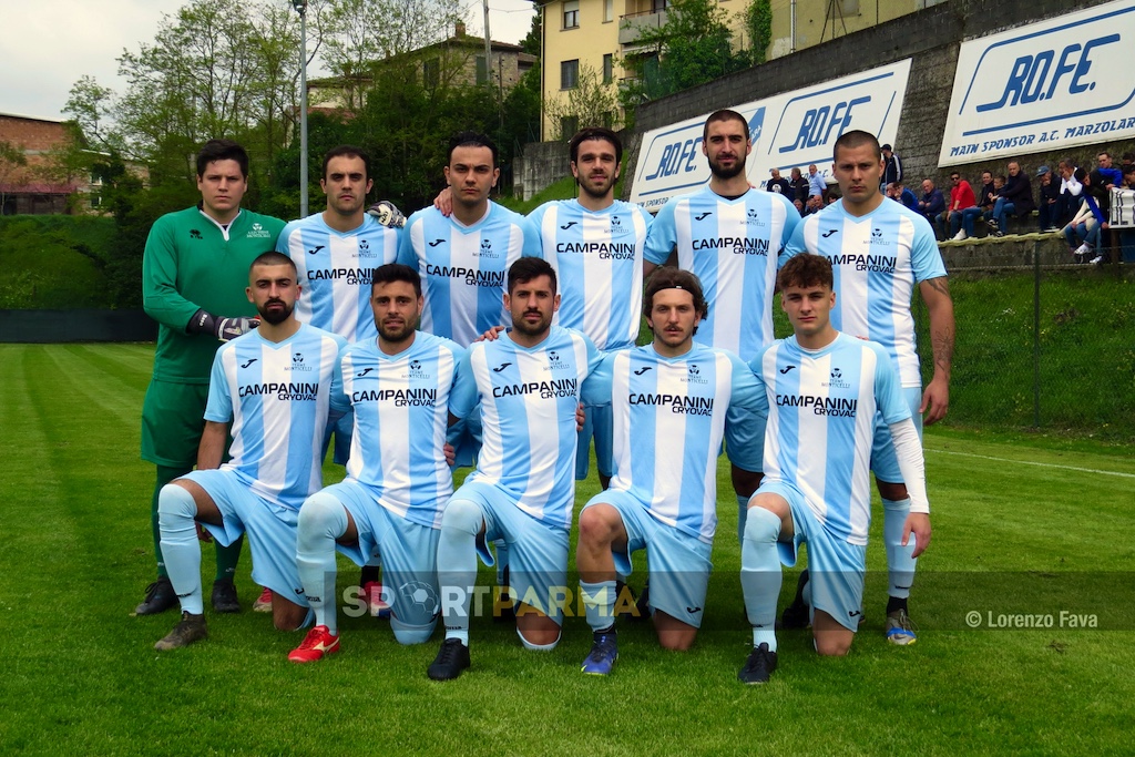 Marzola Terme Monticelli 1 3 30a giornata Prima Categoria B 2023 2024 undici di partenza ospite