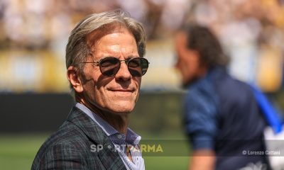 Parma Cremonese 1 1 37a giornata Serie B 2023 2024 il presidente Kyle Krause