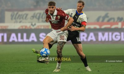 Reggiana Parma 1 1 38a giornata Serie B 2023 2024 Manolo Portanova e Cristian Ansaldi