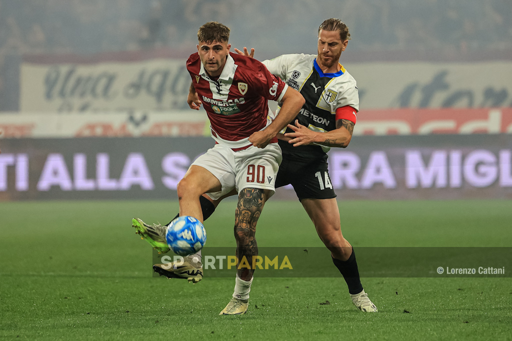 Reggiana Parma 1 1 38a giornata Serie B 2023 2024 Manolo Portanova e Cristian Ansaldi