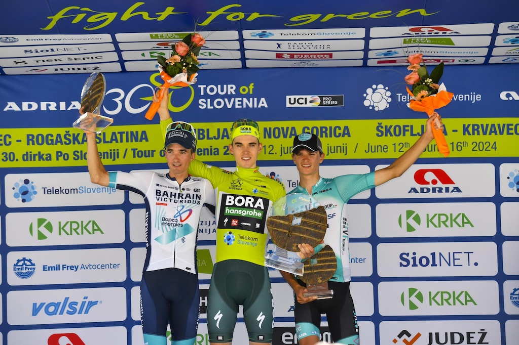 Giulio Pellizzari VF Group Bardiani CSF Faizane 3° al Tour of Slovenia 2024
