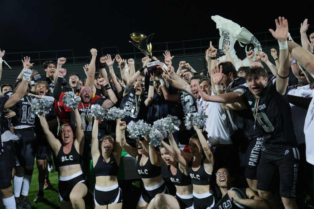 Parma Panthers in festa per la vittoria del XLIII Italian Bowl ph. credits Giulio Busi