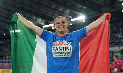 Sara Fantini oro agli Europei di atletica leggera di Roma 2024 nel lancio del martello