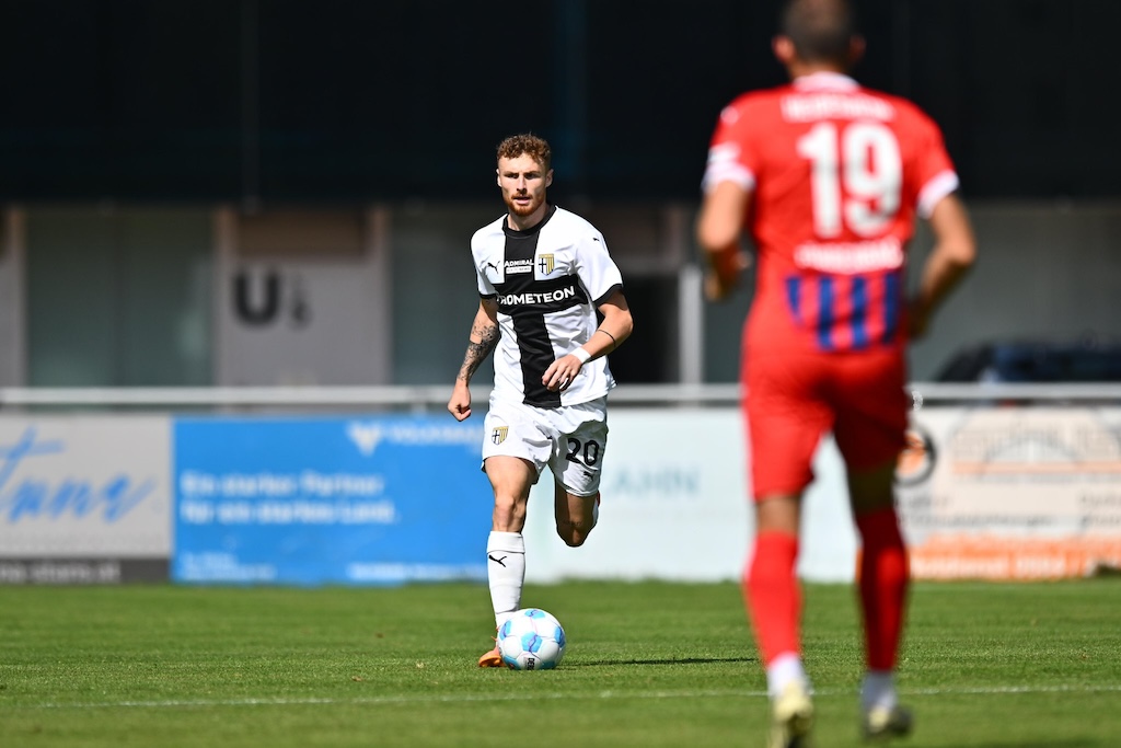 Antoine Hainaut nellamichevole Heidenheim Parma