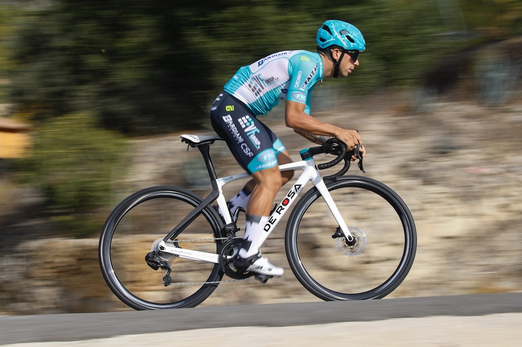 Enrico Zanoncello VF Group Bardiani CSF Faizane secondo nella sesta tappa del Tour of Qinghai Lake