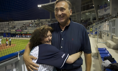 Ilaria Molossi con Sal Varriale Parma Baseball