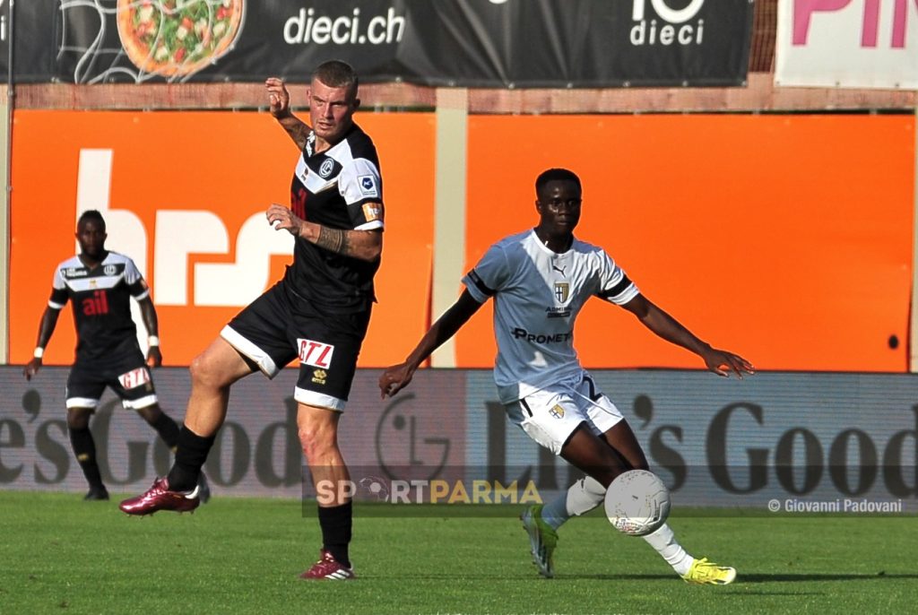 Lugano Parma 3 1 amichevole 13.07.2024 Drissa Camara