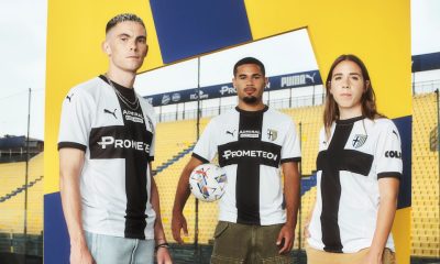 Nahuel Estevez Simon Sohm e Caterina Ambrosi indossano la maglia Crociata del Parma per la stagione 2024 2025