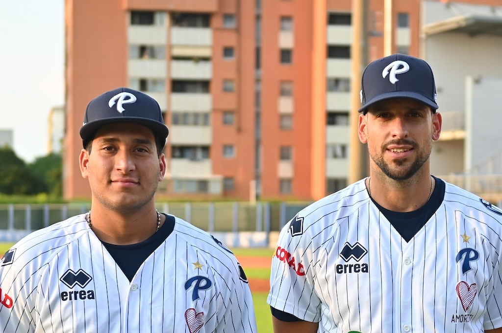 OSCAR PAREDES ALEX LIDDI PARMA CLIMA BASEBALL SERIE A