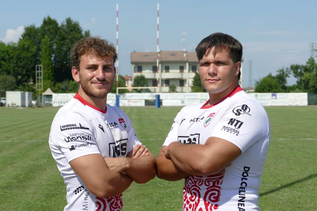 Paolo Di Giammarco e Jacopo Silla nuovi acquisi dellHBS Rugby Colorno