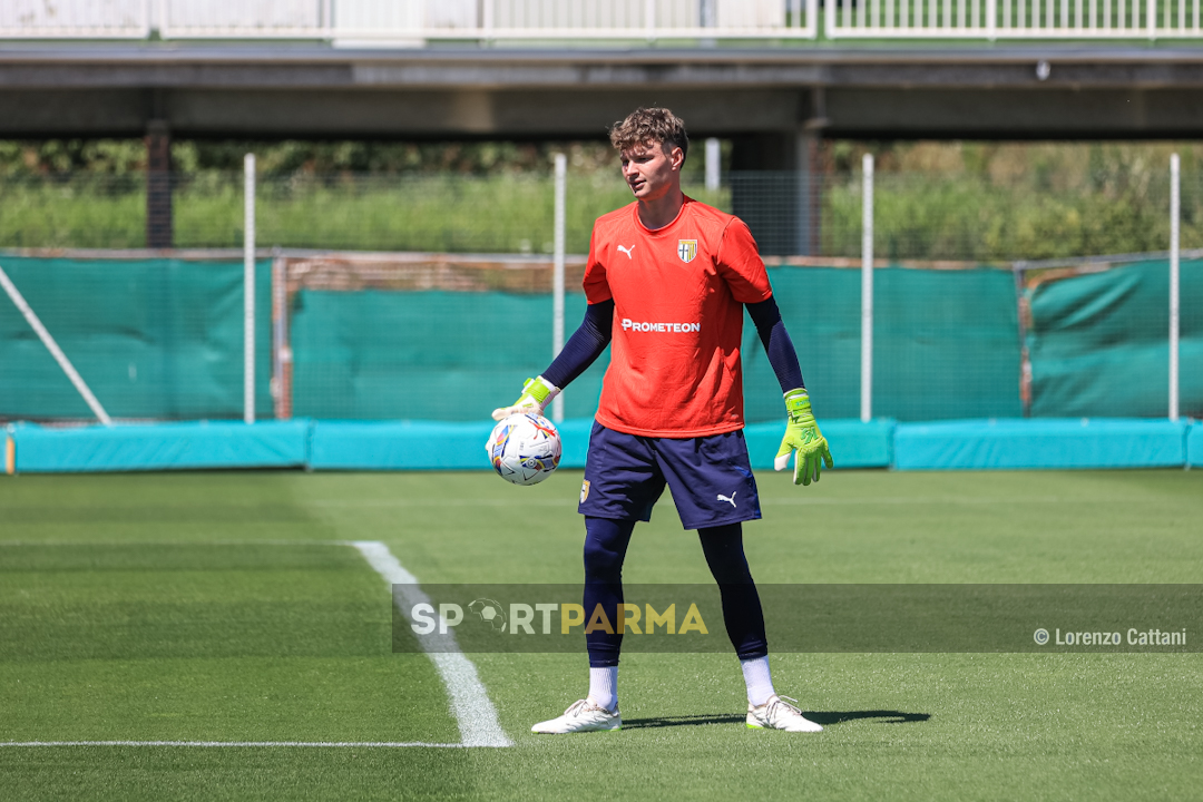 allenamento Parma Calcio a porte aperte 6 luglio 2024 Filippo Rinaldi