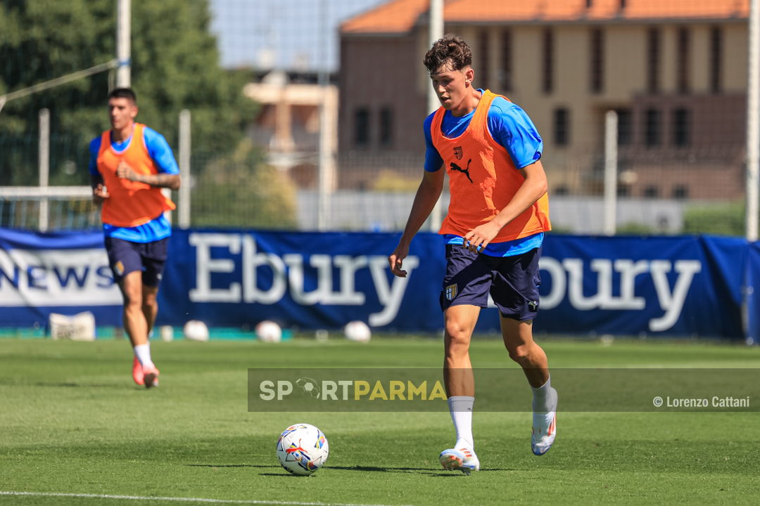 allenamento Parma Calcio a porte aperte 6 luglio 2024 Mateusz Kowalski