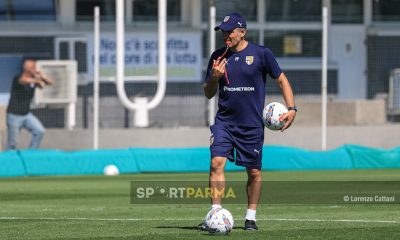 allenamento Parma Calcio a porte aperte 6 luglio 2024 mister Fabio Pecchia