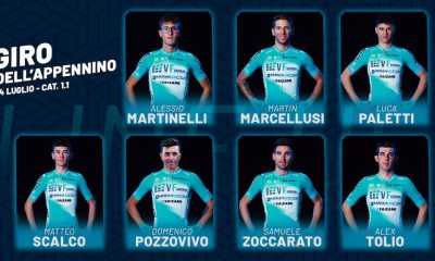 line up VF Group Bardiani Csf Faizane al Giro dellAppennino 14.07.2024