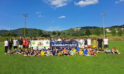 Berceto i 60 bambini e gli istruttori alledizione 2024 della Soccer Academy Claudio Estasi