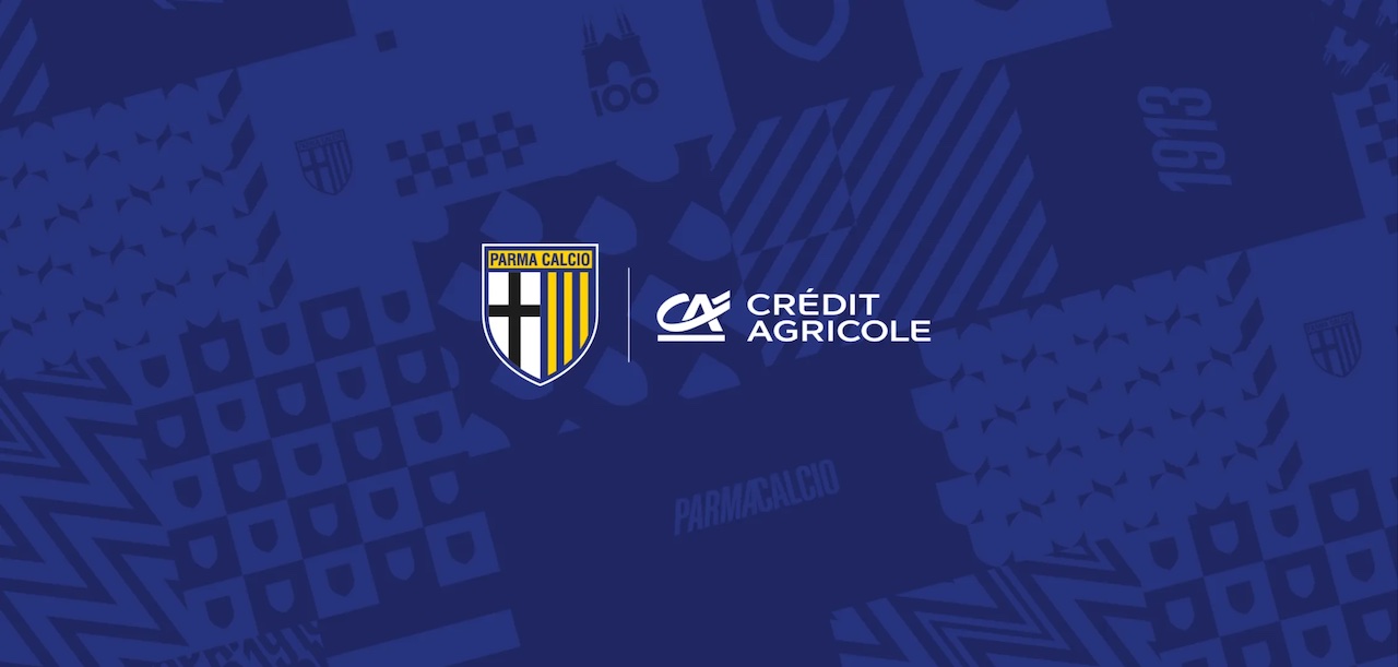 Credit Agricole Sleeve Sponsor Parma Calcio 1913 copia