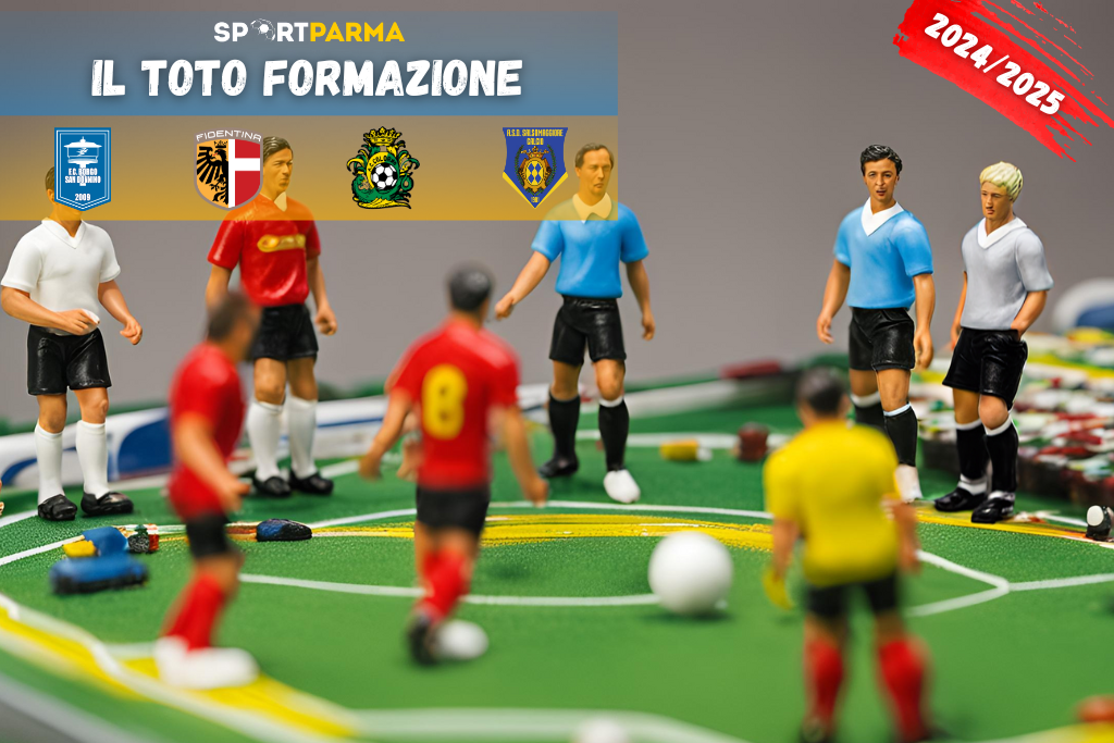 Il toto formazione delle quattro parmensi di Eccellenza 2024 2025