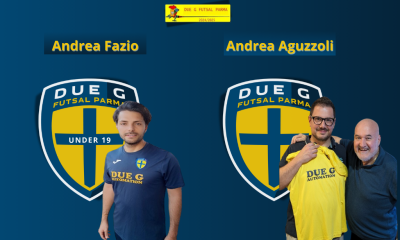 La Due G Futsal Parma si affida aagli allenatori Andrea Fazio U19 e Andrea Aguzzoli prima squadra Serie C1